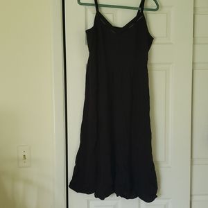 Black cami dress
